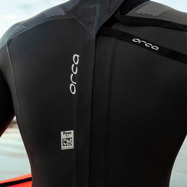 2026 Orca Mens Zeal Perform Open Water Swim Back Zip Wetsuit NN2F0501 - Black